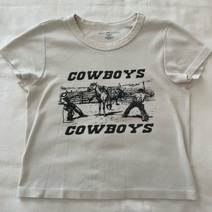 Brandy Melville Ashlyn Cowboys Top